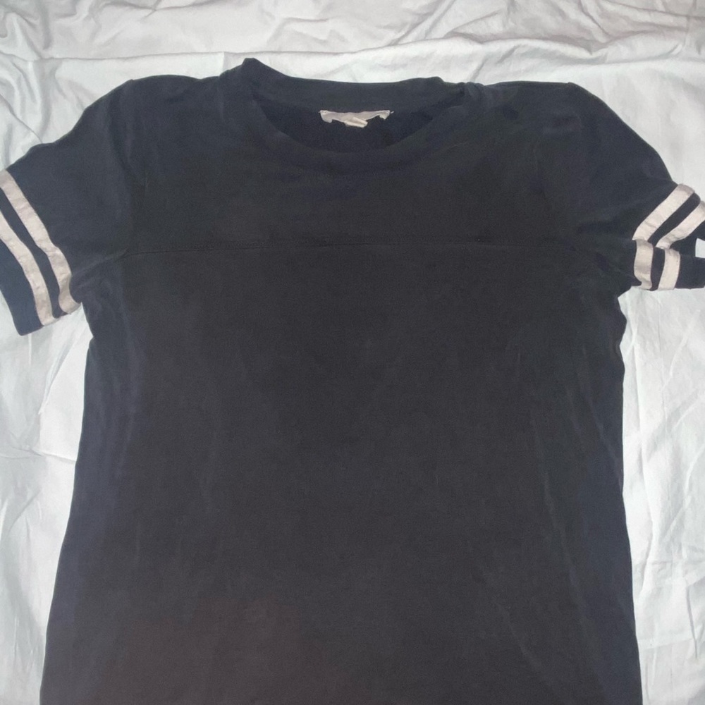 Pink republic black t-shirt.